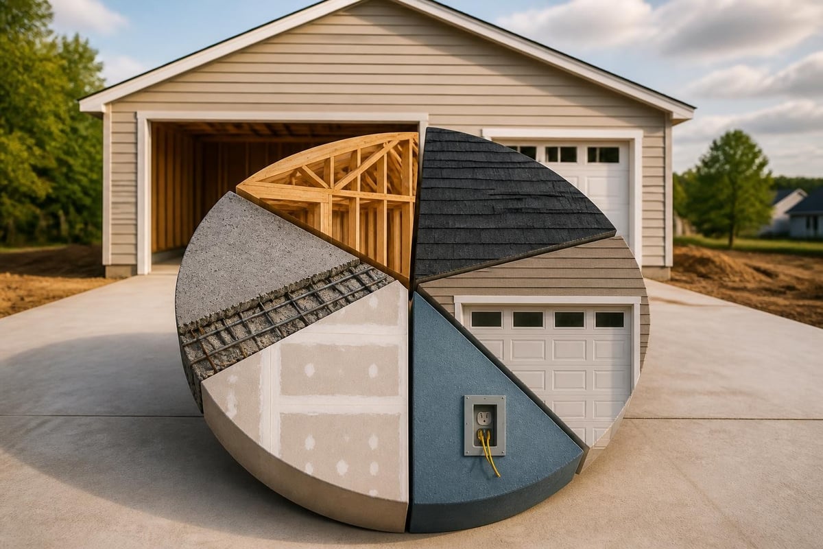 Garage construction budget breakdown