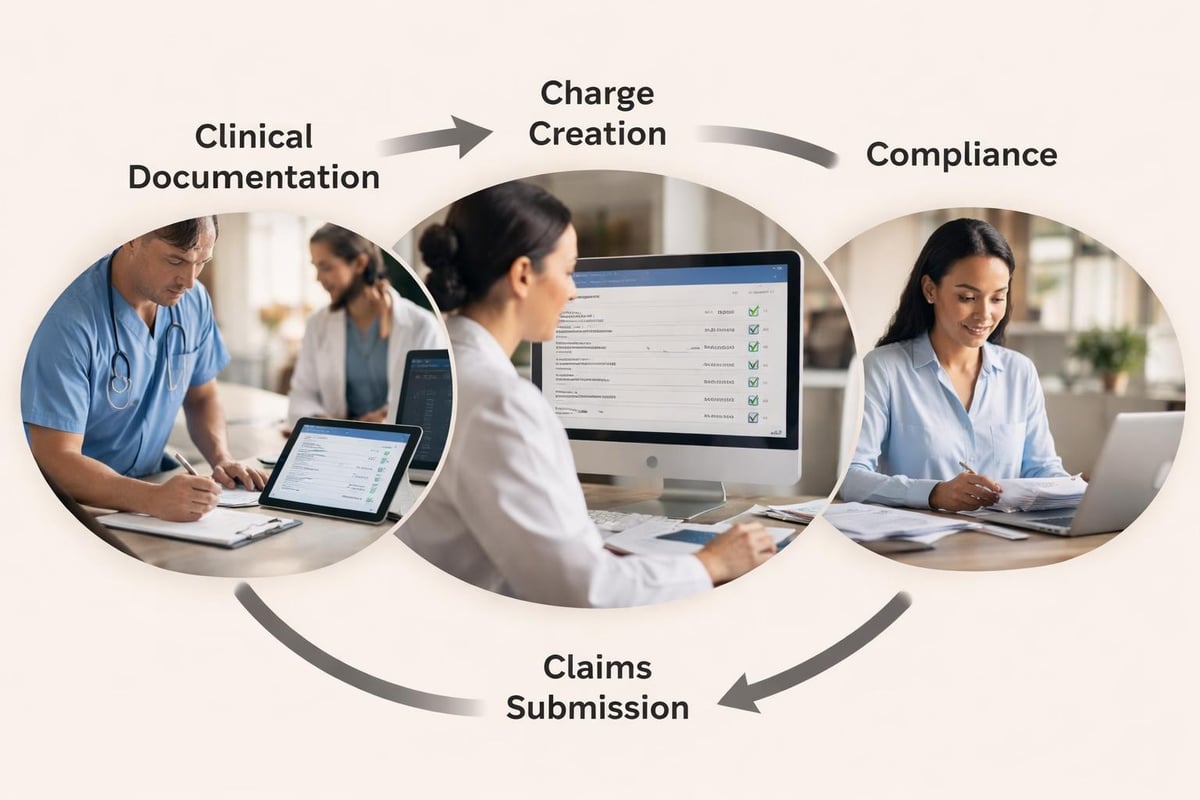 Charge capture workflow