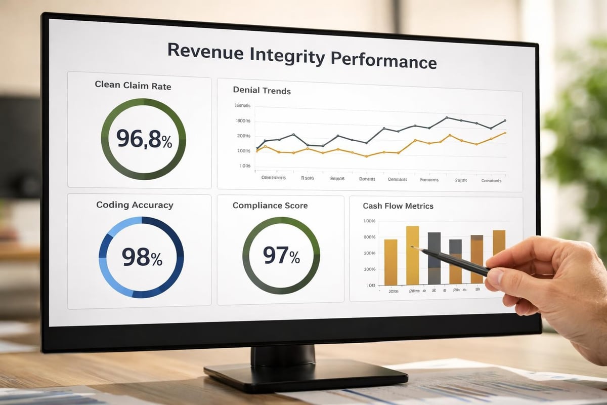 Revenue integrity dashboard
