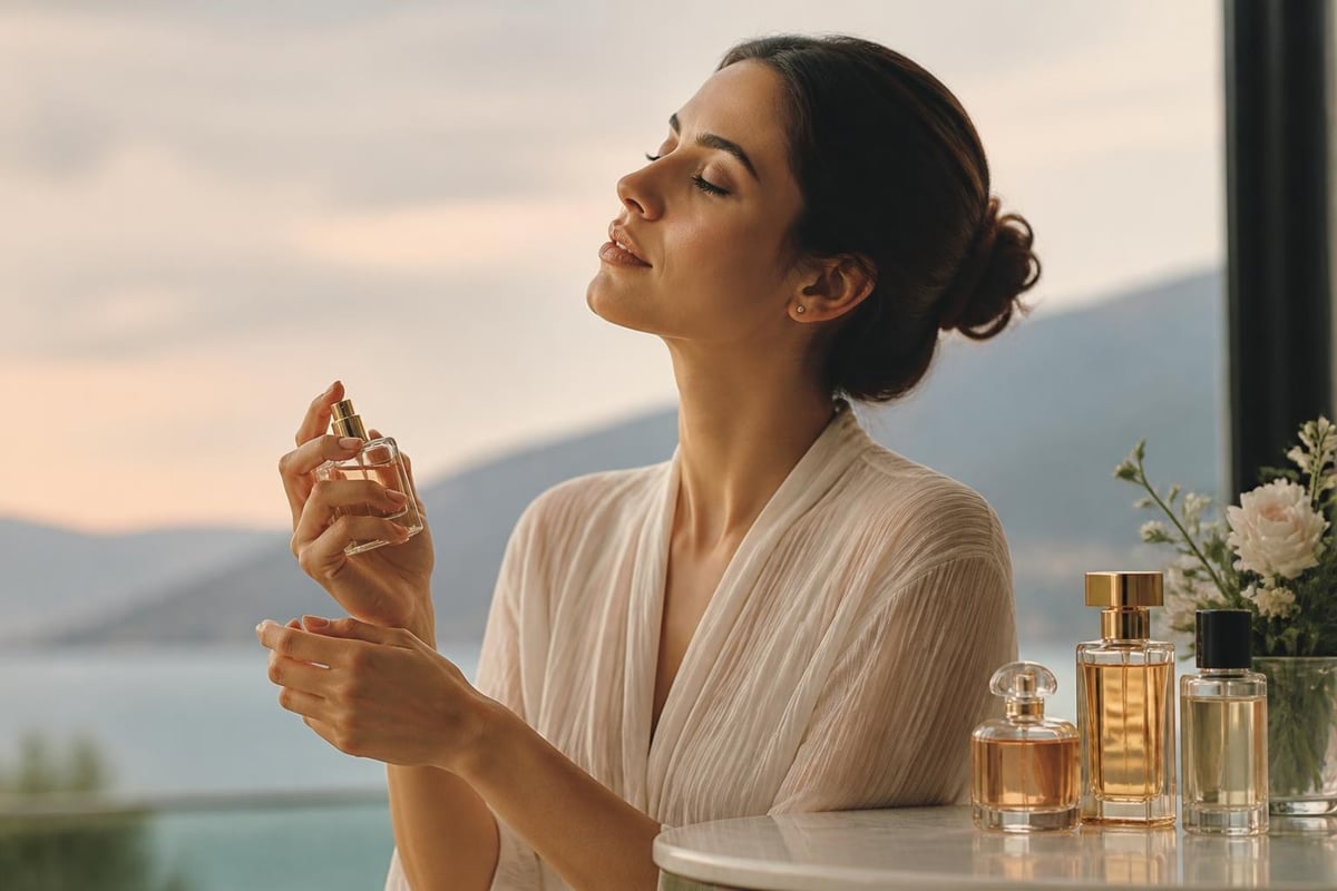 Fragrance development stages