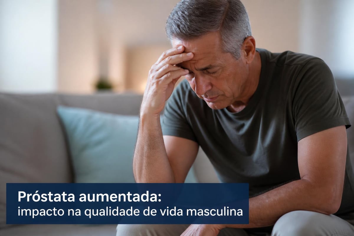Sintomas da hiperplasia prostática benigna