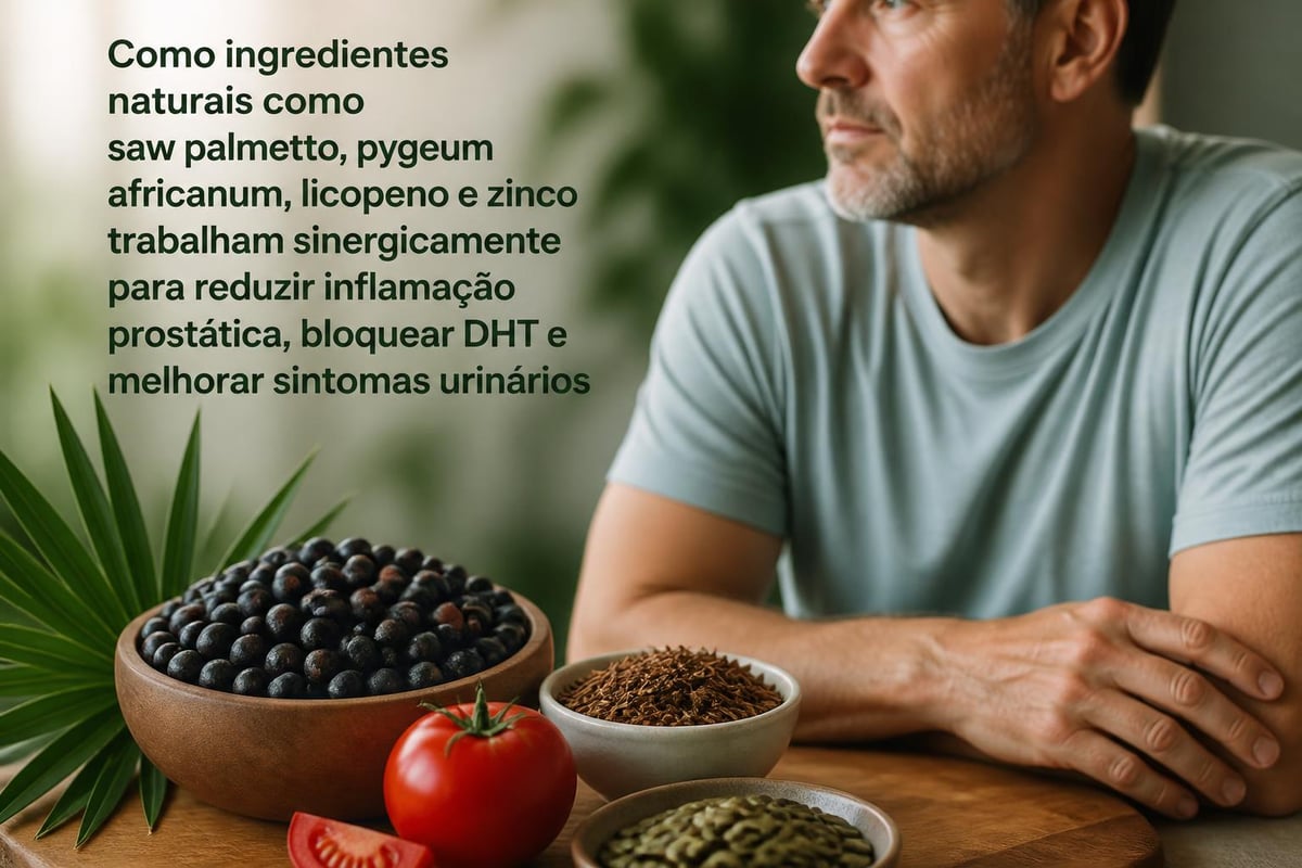 Tratamento natural para próstata