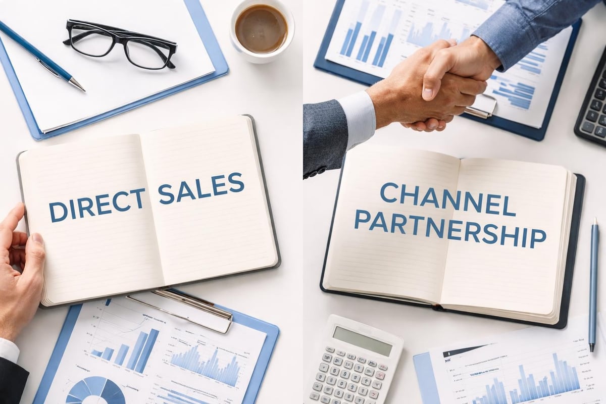 Sales channel strategy comparison
