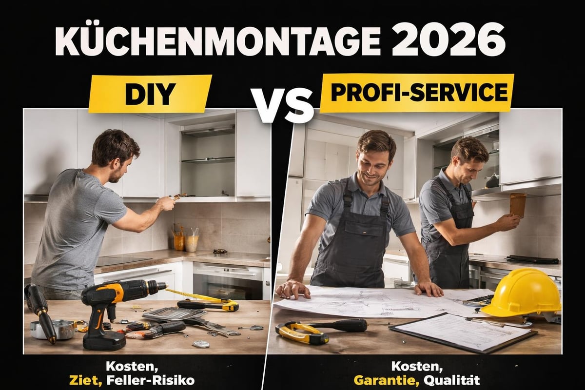 Kostenvergleich Küchenmontage