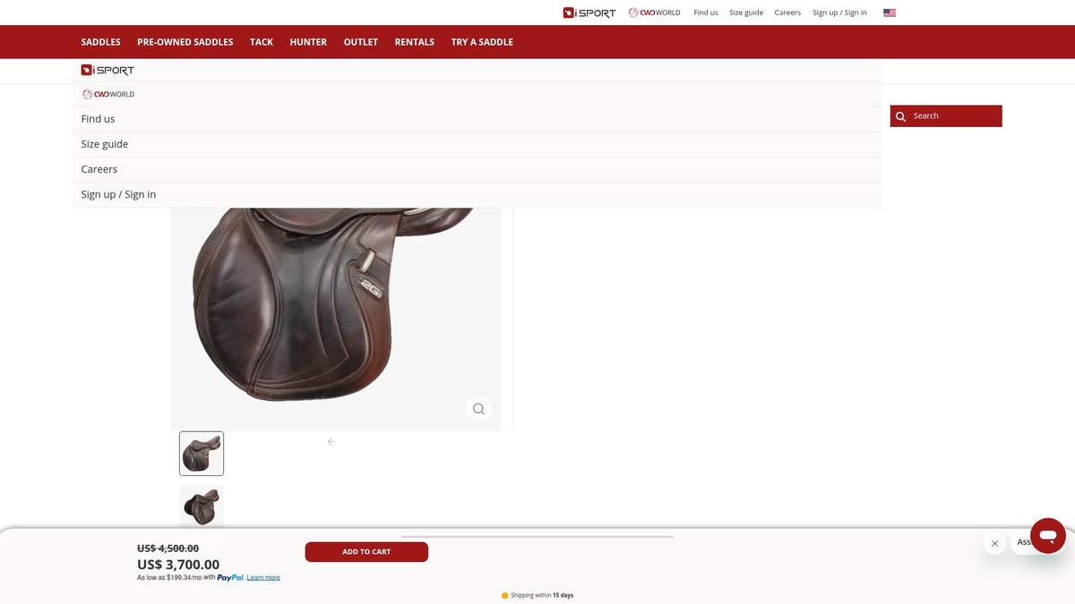 Top 7 Jump Saddle Picks for Comfort and Performance 2025 - CWD 2Gs Mademoiselle