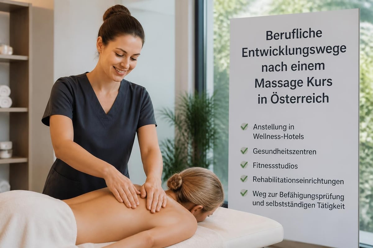 Massage Ausbildung Karrierewege