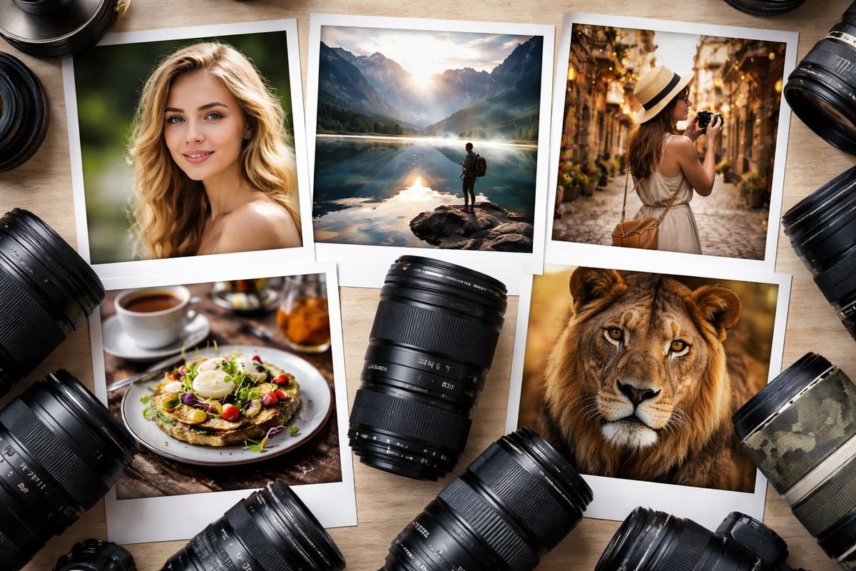 Lens types photography styles