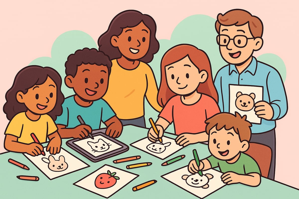 Tips for Creating Your Own Cute Coloring Drawings