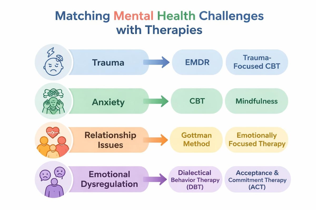 Therapeutic modalities for different needs