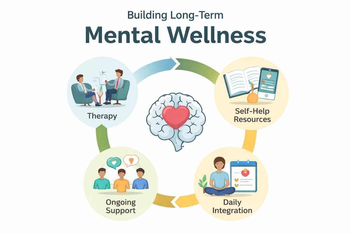 Sustainable mental health practices