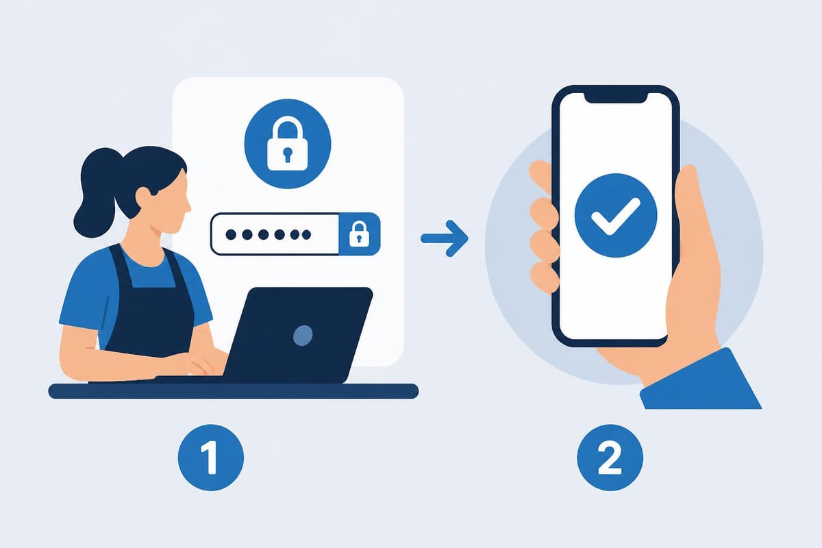 Multi-factor authentication flow