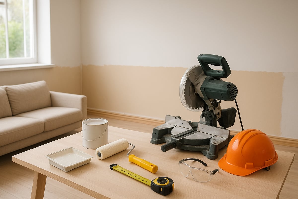 Listoituksen ja maalauksen työvaiheet – vaihe vaiheelta