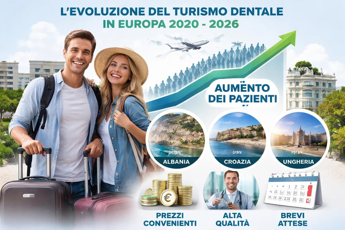 Crescita del turismo dentale in Europa