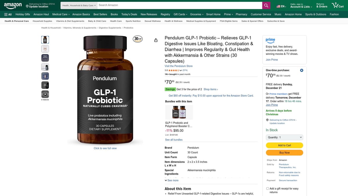 7 Best Probiotics for Women in 2026 for Gut & Immune Health - Pendulum GLP-1 Probiotic