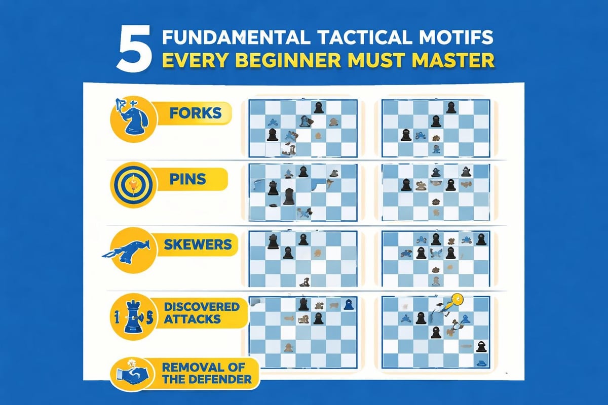 Common tactical patterns in chess