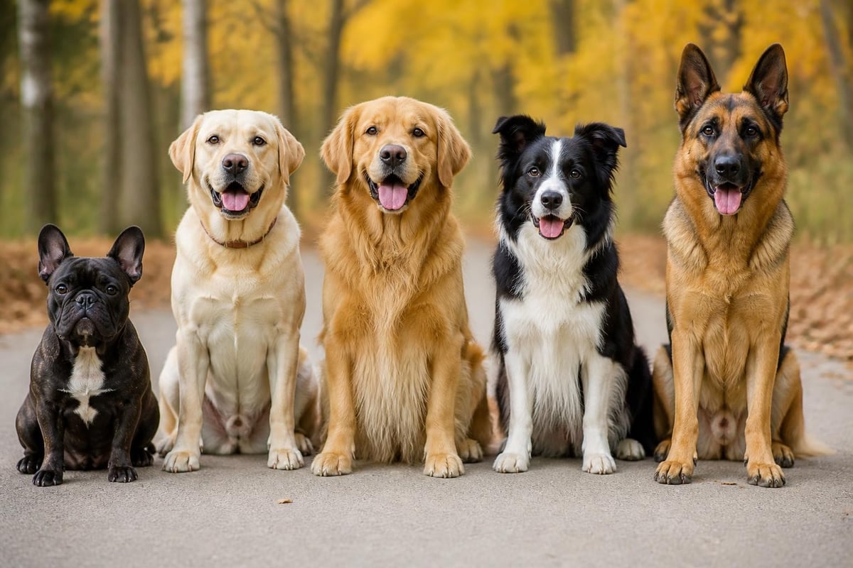 Breed exercise requirements comparison