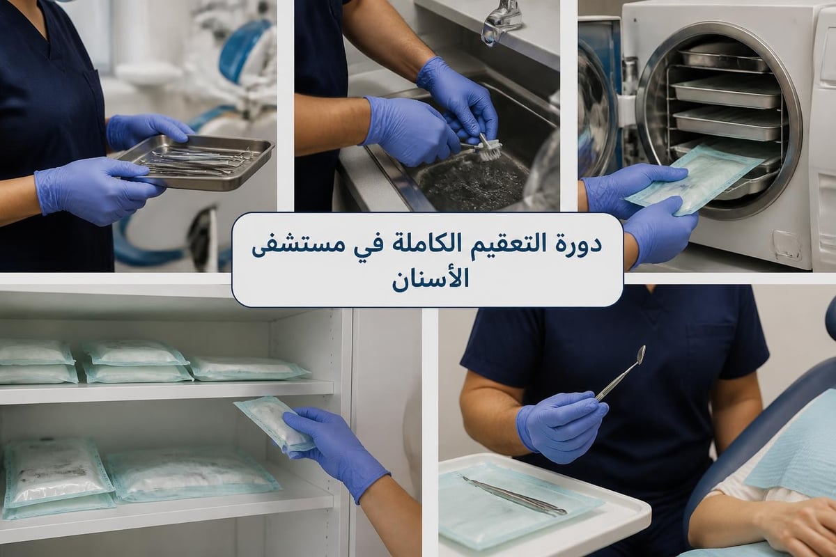 بروتوكولات التعقيم في مستشفيات الأسنان