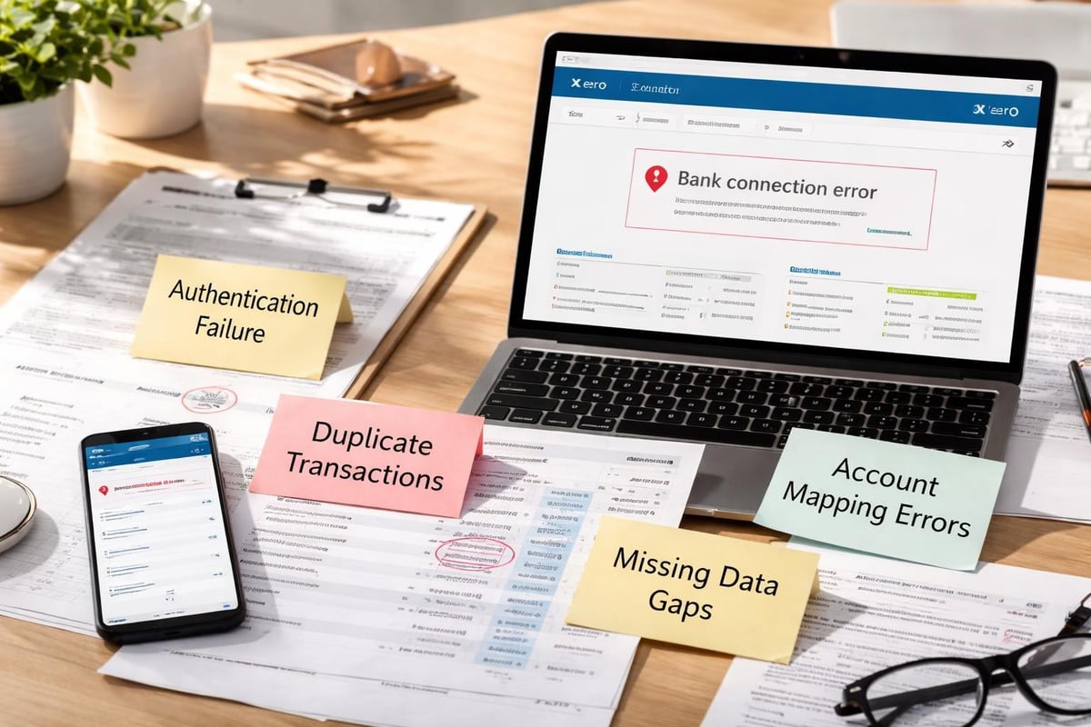 Bank feed troubleshooting