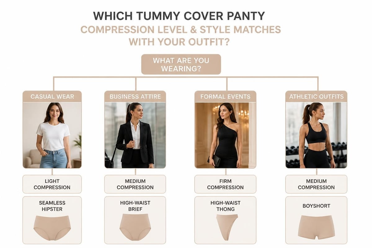 Tummy cover panty for different outfits