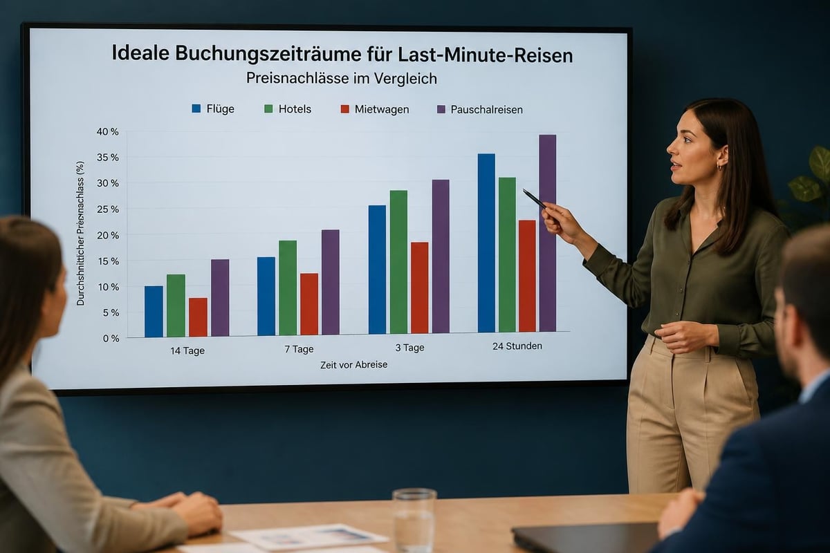 Optimale Buchungszeitfenster
