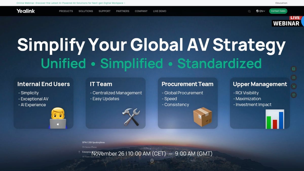 Top 9 Best VoIP Phones for Sale in 2025 - Yealink T58W Pro with Camera