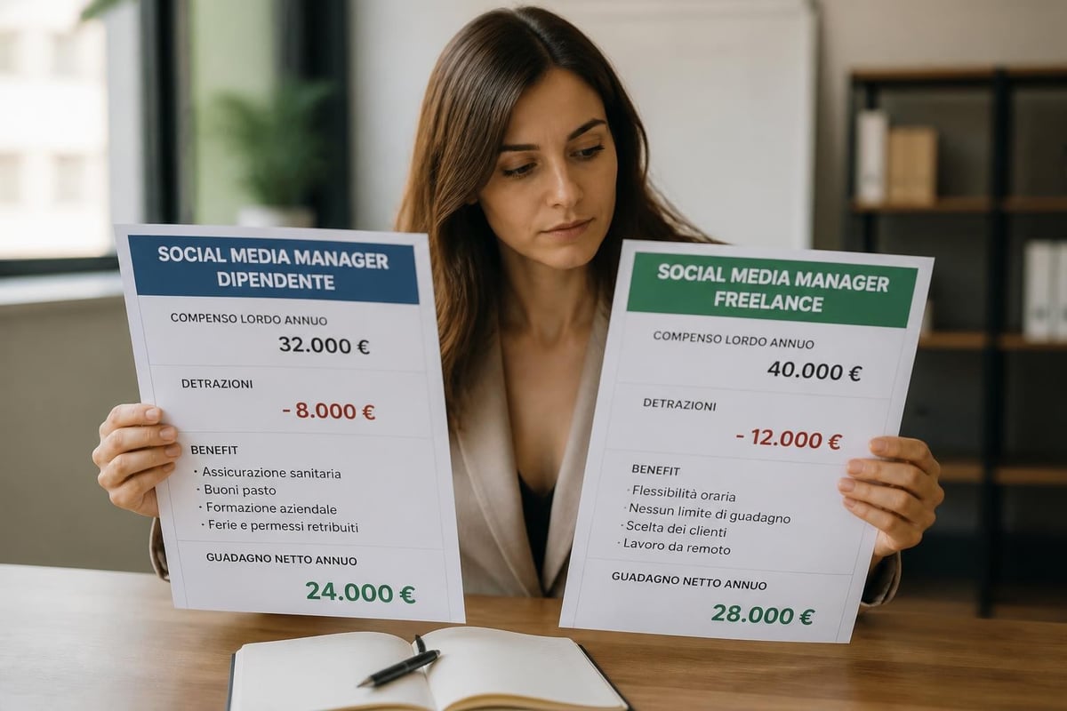 Freelance vs employee compensation