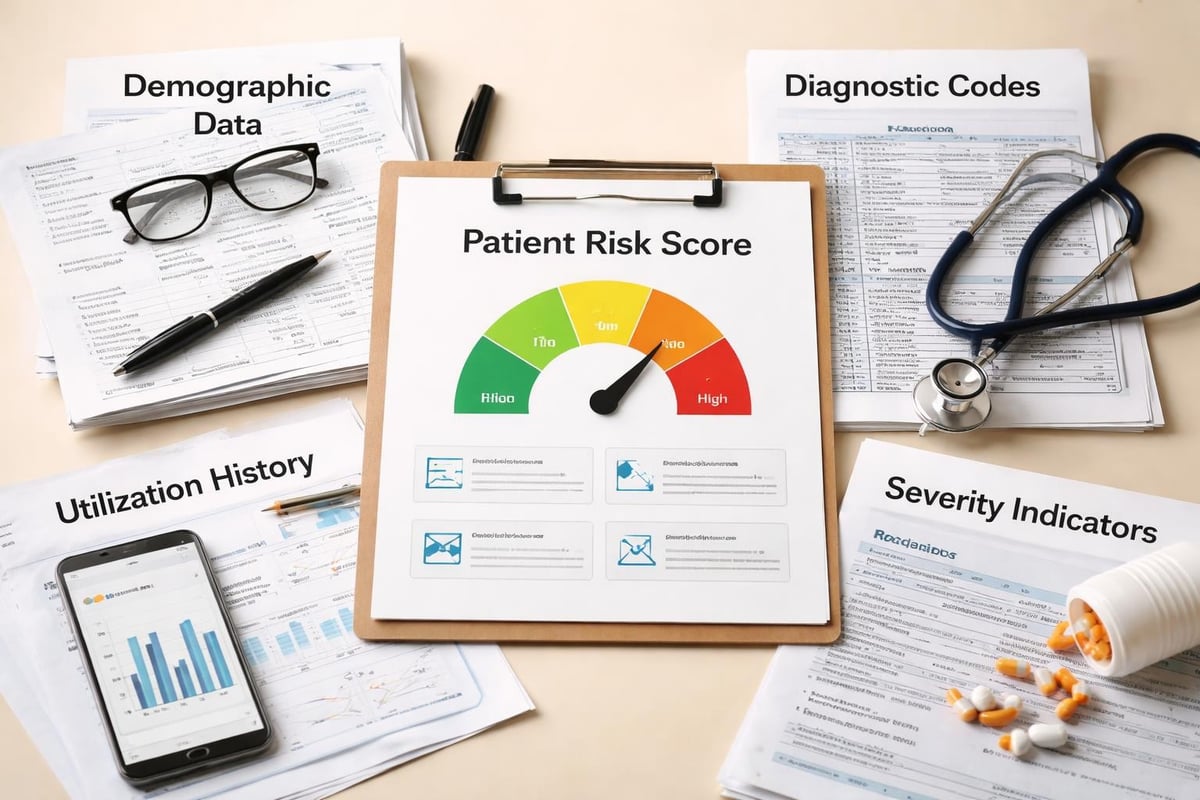 Risk adjustment model components