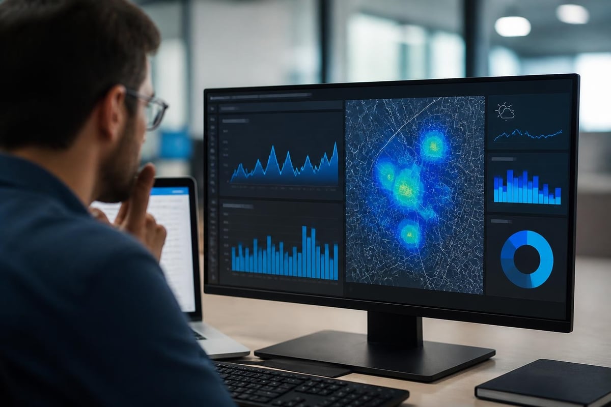 AI analytics dashboard
