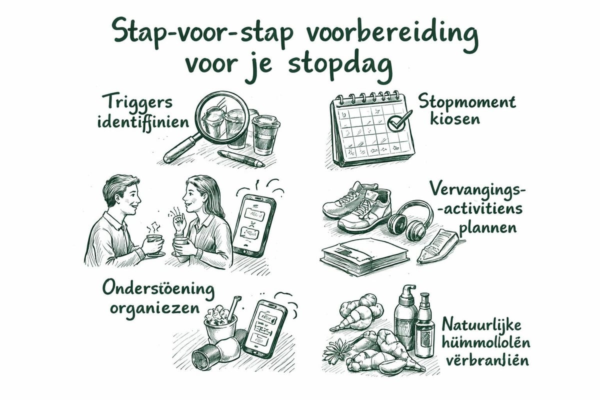 Voorbereiding stoppen met roken checklist