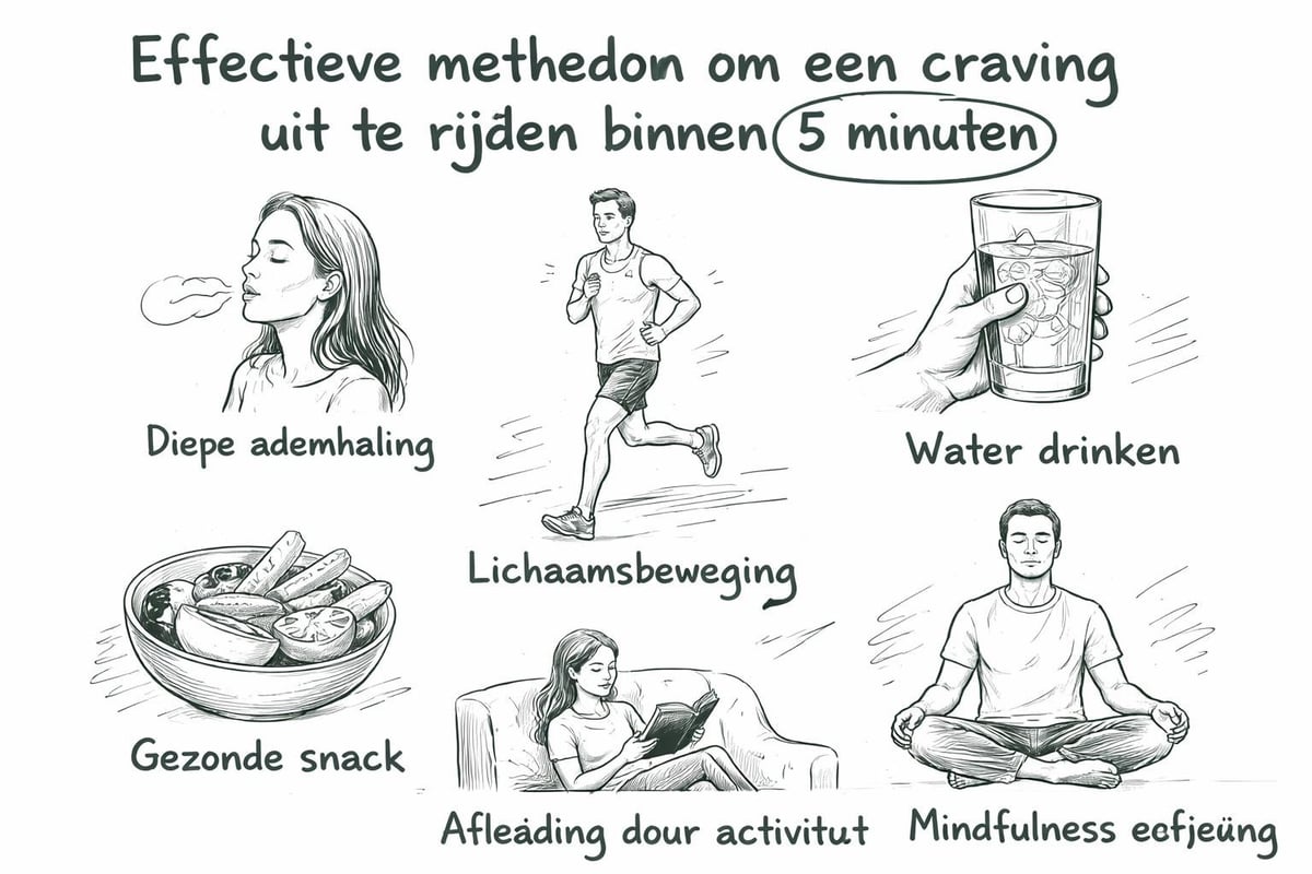 Strategieën om cravings te managen