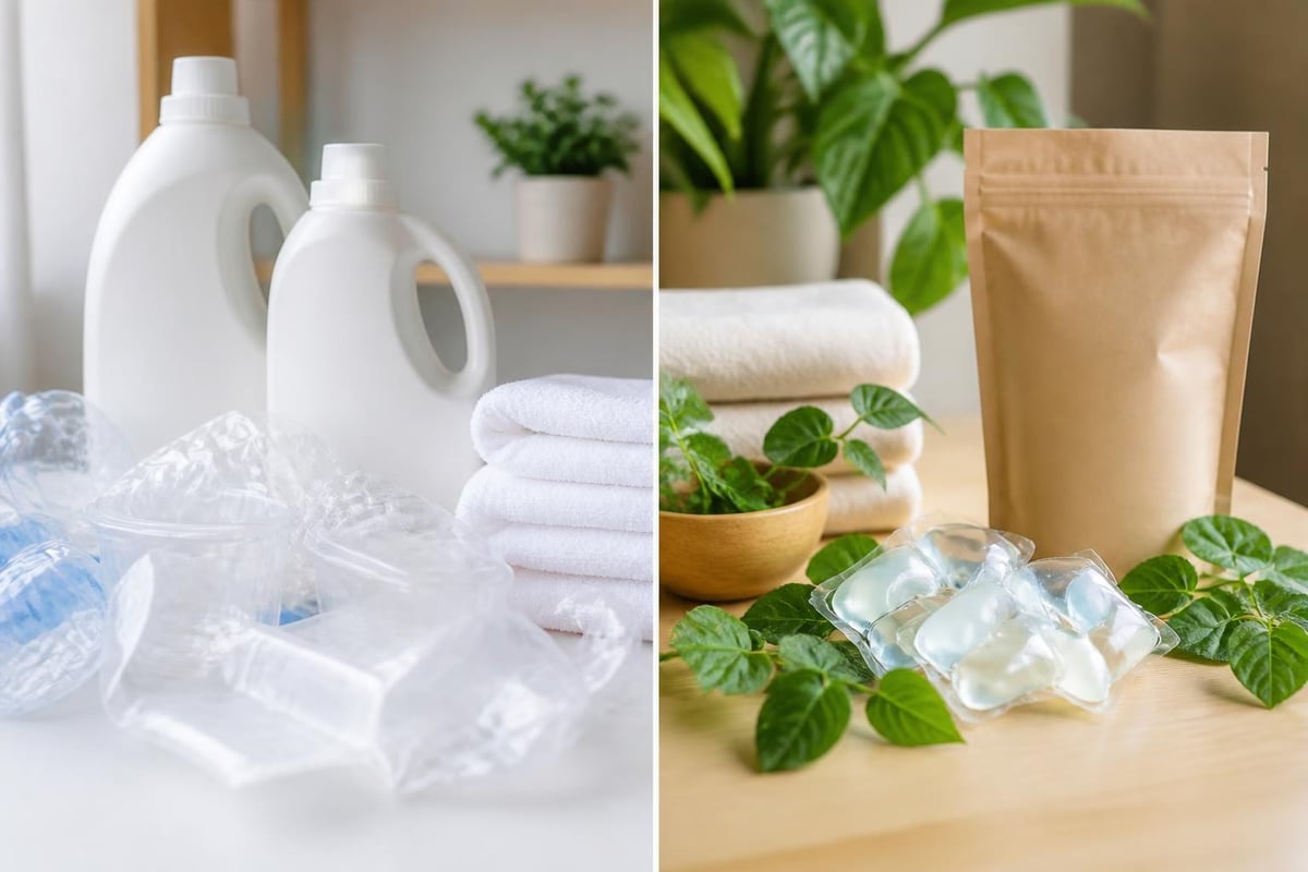 Sustainability features of free and clear pods