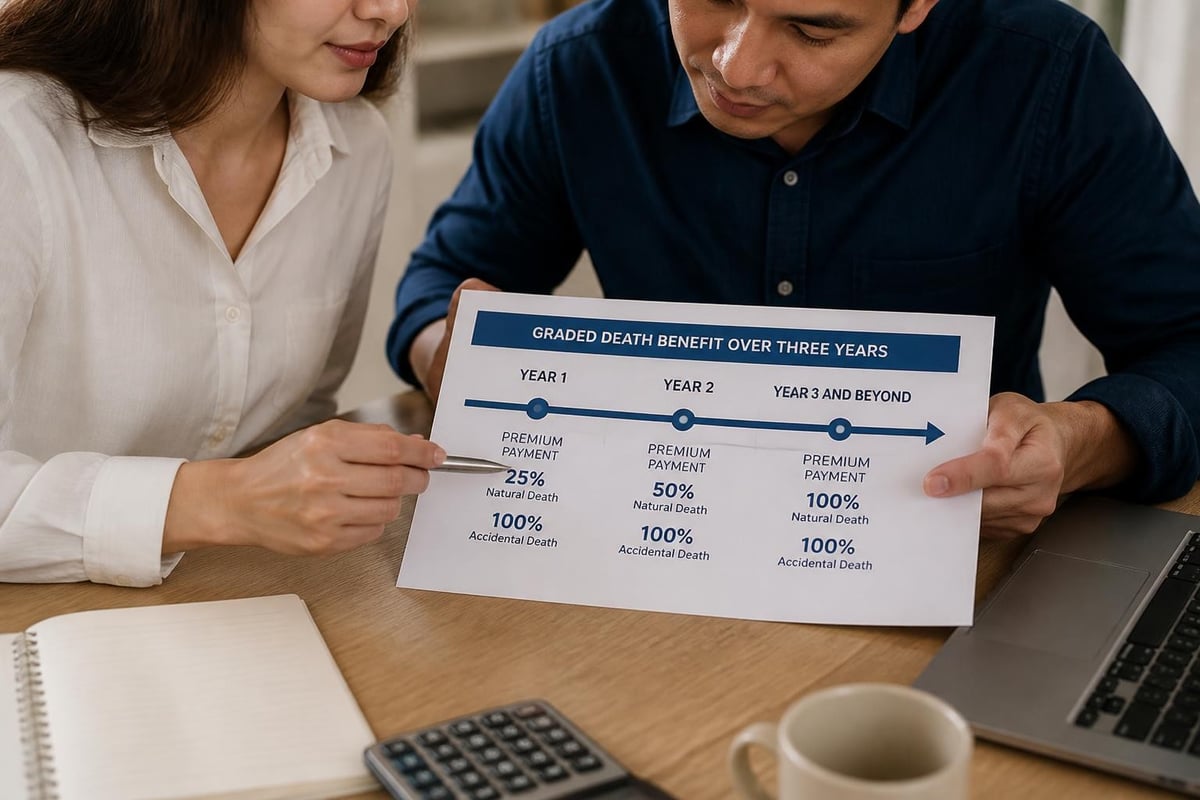 Life Insurance Without Medical Exam: 2026 Guide 3 Policy benefit structure timeline