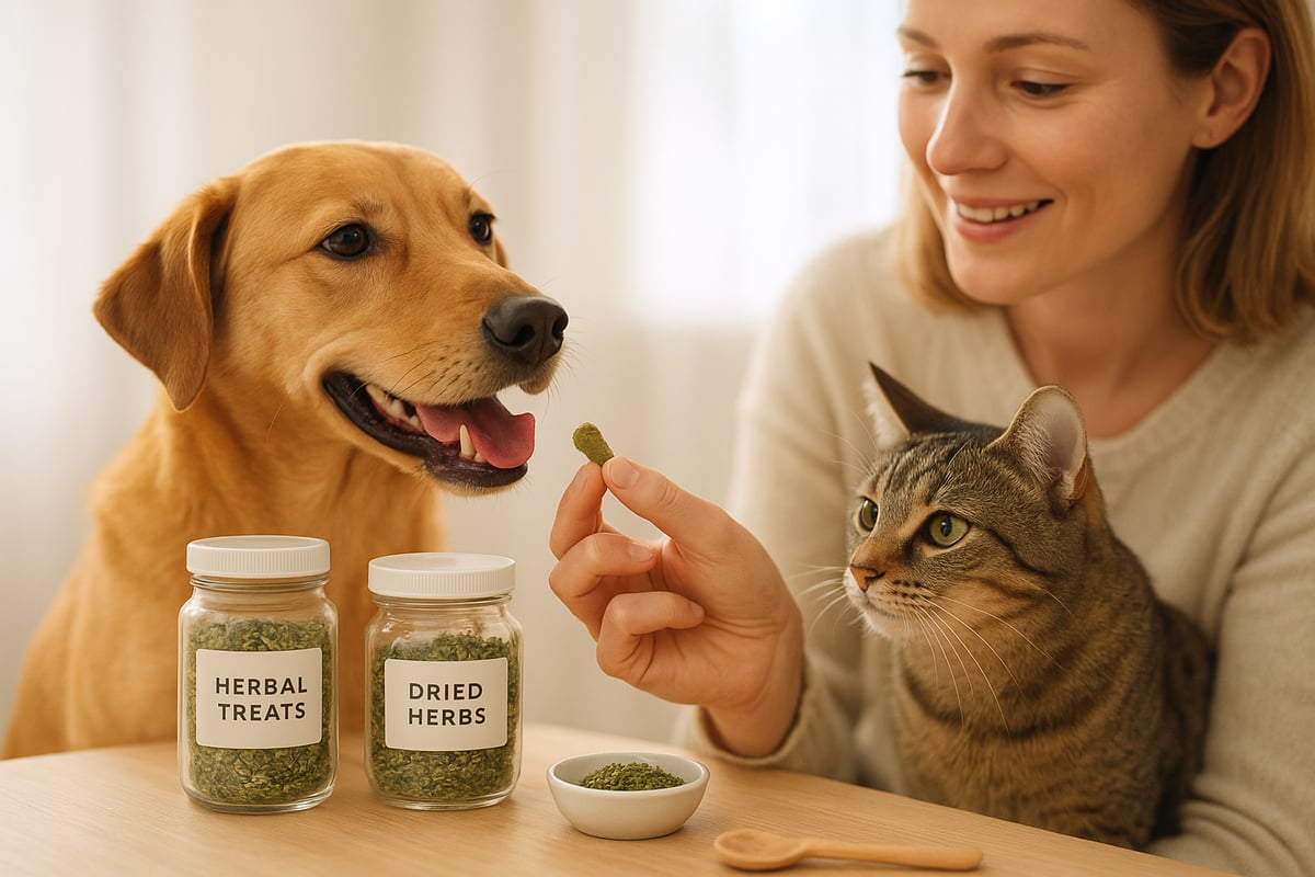 Comment intégrer les herbes aromatiques en toute sécurité à la routine de votre animal de compagnie