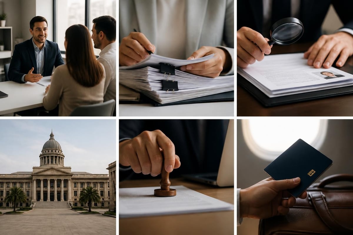 Citizenship application workflow