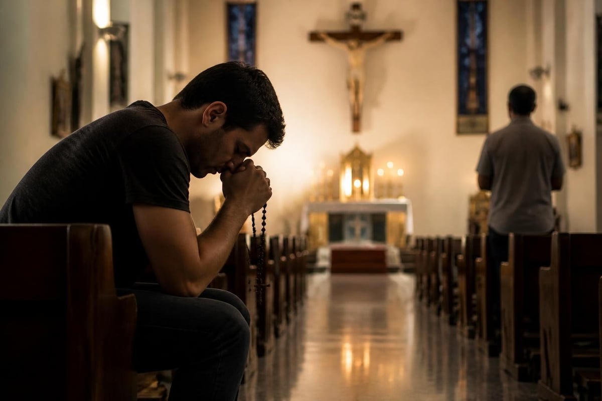 Stages of spiritual conversion through rosary