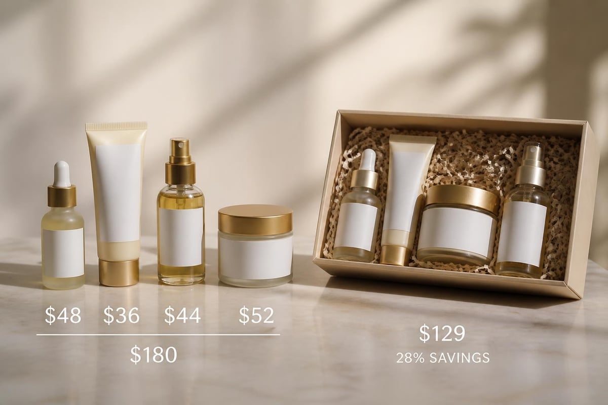 Makeup gift set value comparison