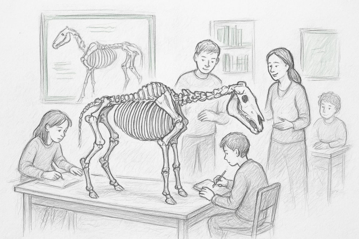 Hvorfor Bruge Et Ægte Hesteskelet i Anatomiundervisningen?