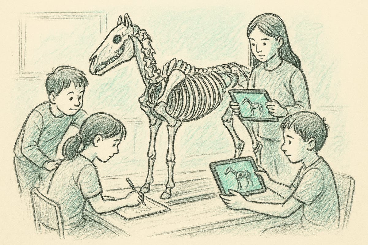 Pædagogiske Strategier: Maksimér Udbyttet af Hesteskelettet