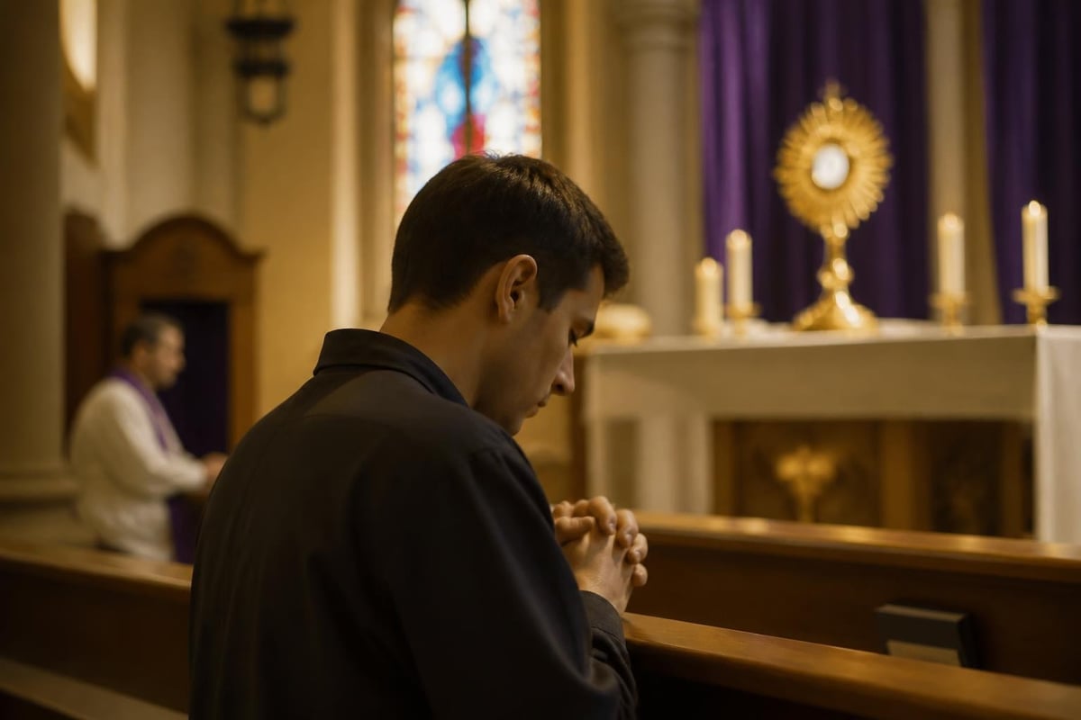 Integration of novena with sacramental life