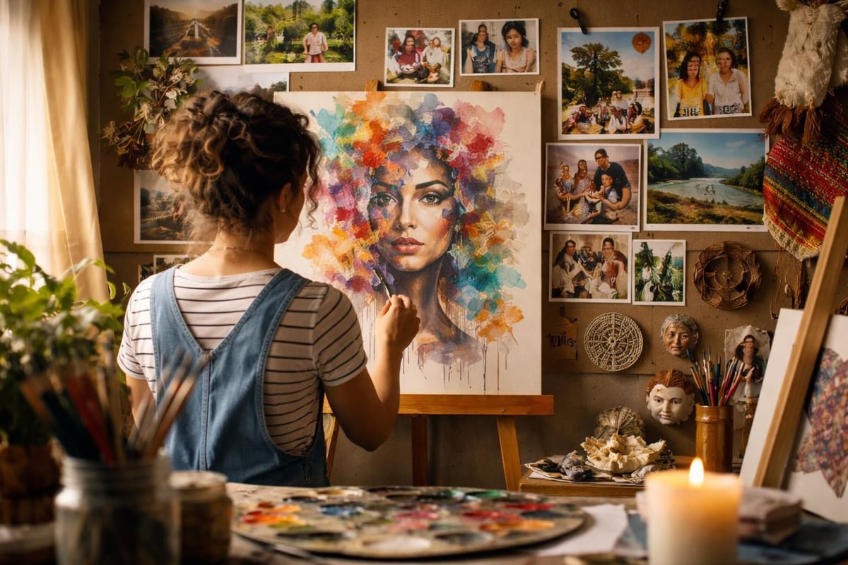 Artist creative identity formation