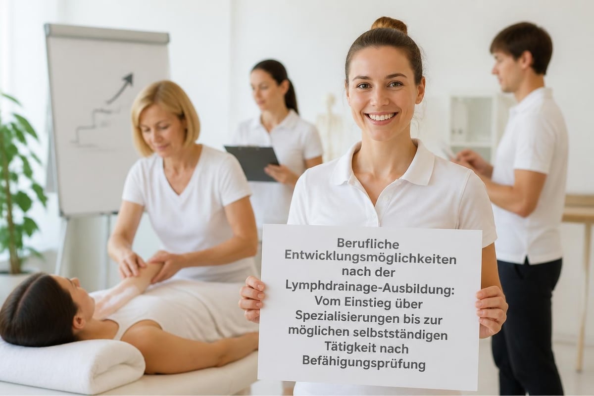 Karrierepfade Lymphdrainage
