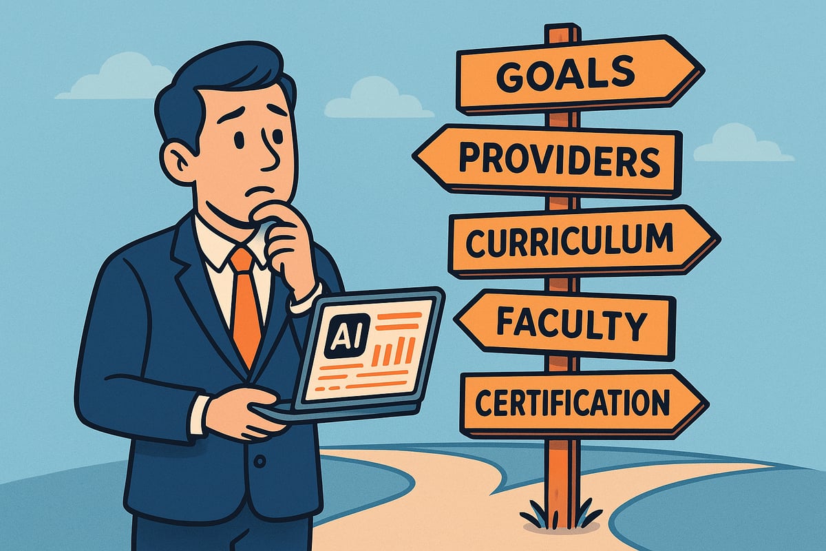 How to Choose the Right AI for Business Course: A Step-by-Step Guide