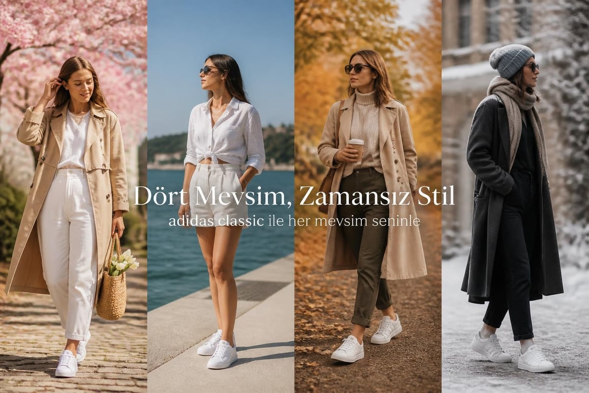 Adidas classic modellerin mevsimlik kullanımı