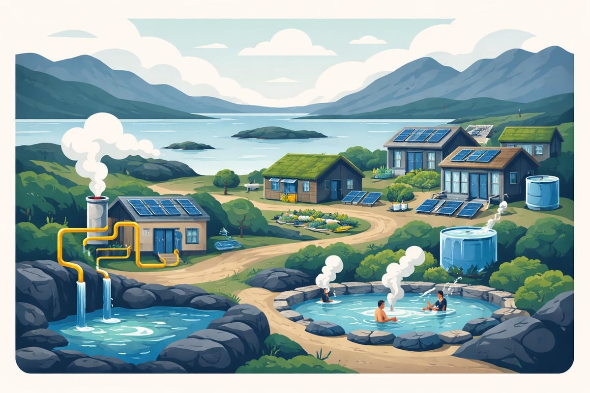 Sustainable tourism at Hvammsvik