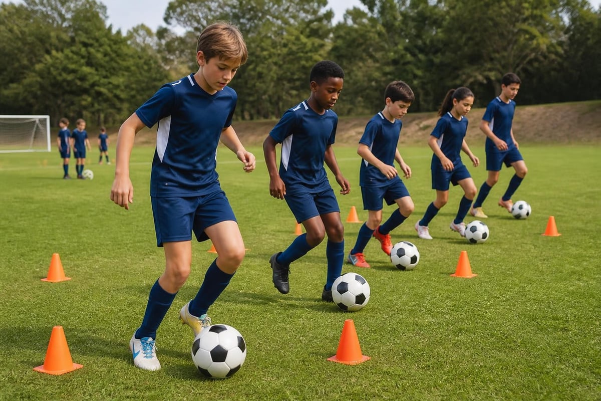 Technical skill progression in youth soccer