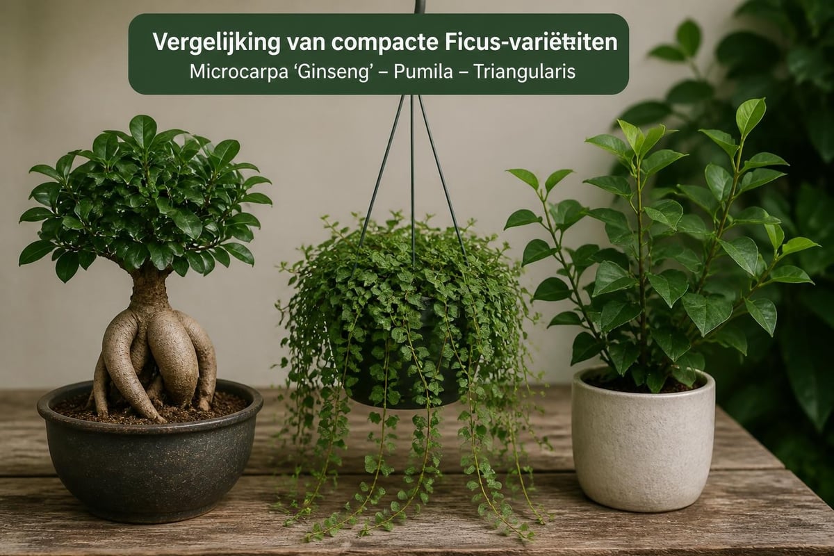 Compacte ficus soorten
