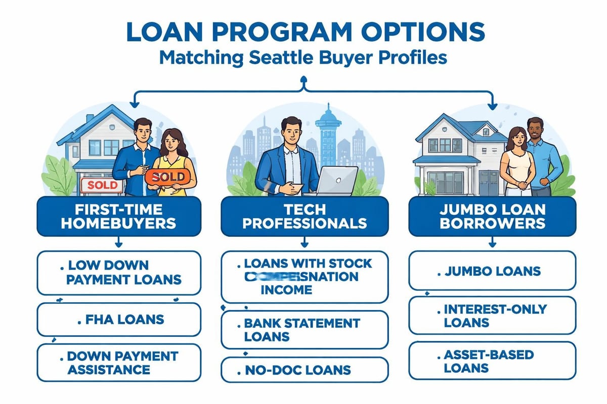 Mortgage programs for different buyers