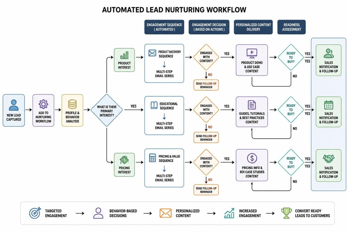 Lead nurture workflow