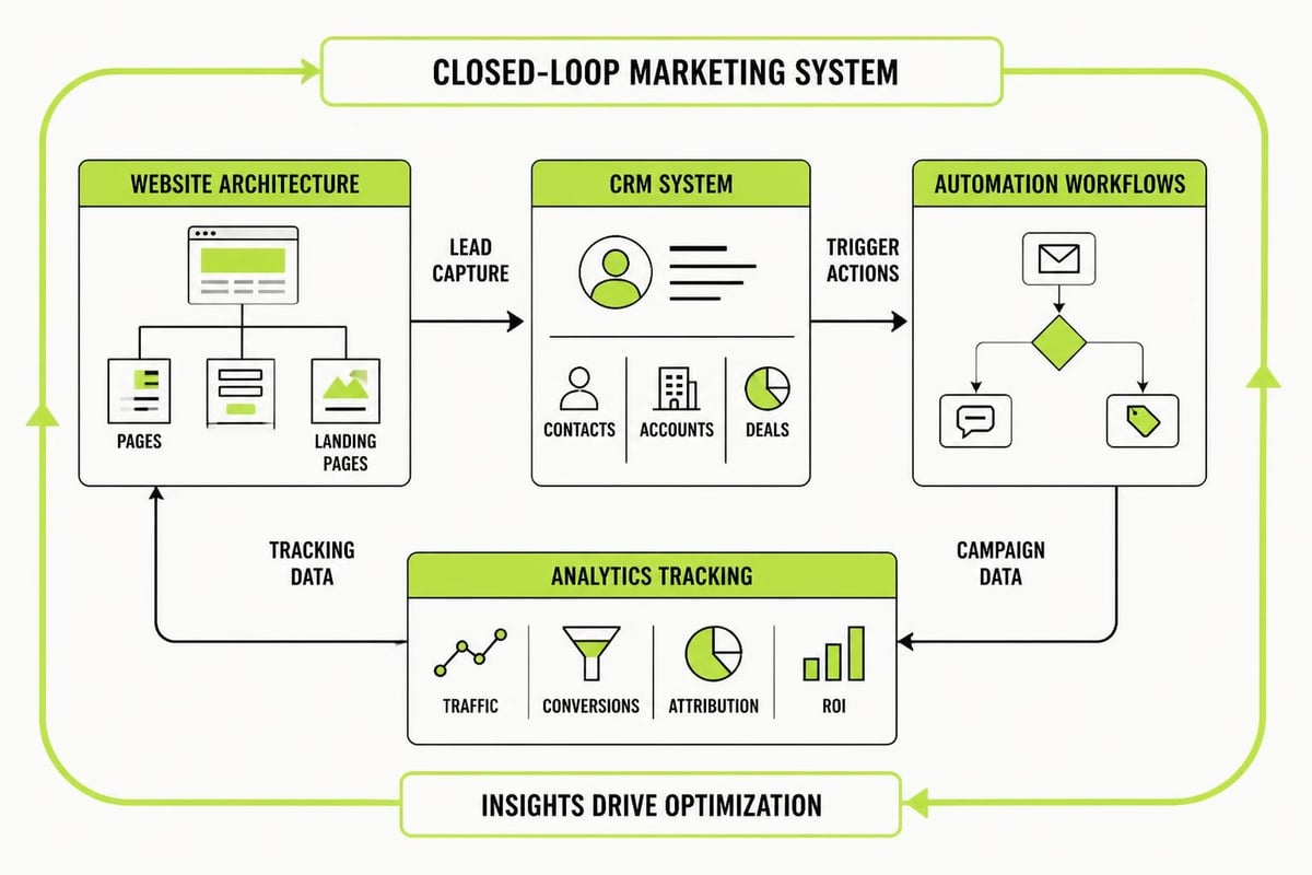 Web and marketing infrastructure