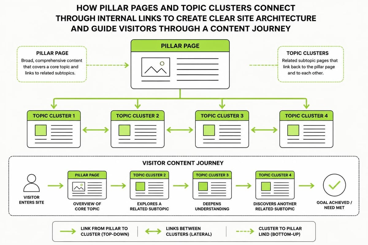 Content hub structure
